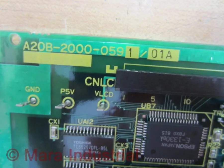 Плата ЧПУ Fanuc A20B-2000-0591 Control PCB A20B-2000-0591/01A