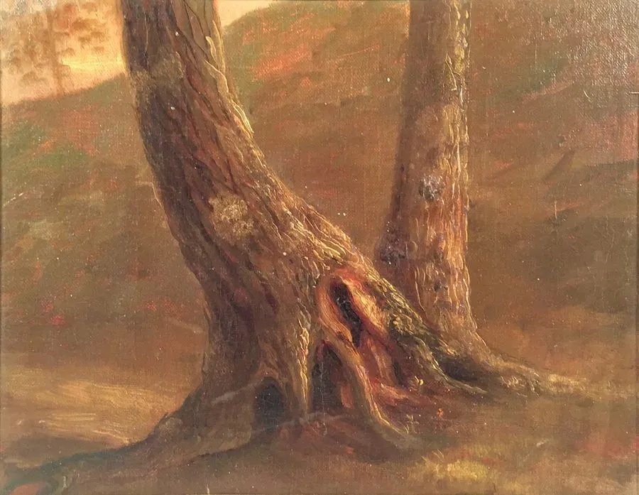 Лабораторный прибор Listed Hudson River School Artist Charles Baker (1818-1888) 