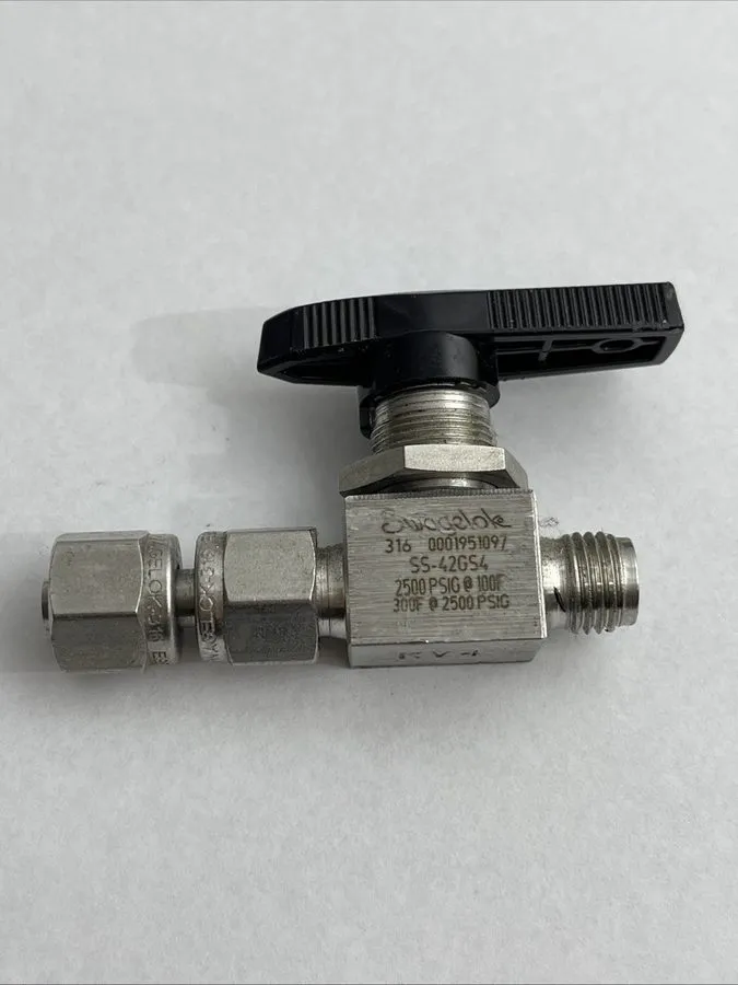 Клапан Swagelok SS-42GS4 ball valve 2500 psig shipping M