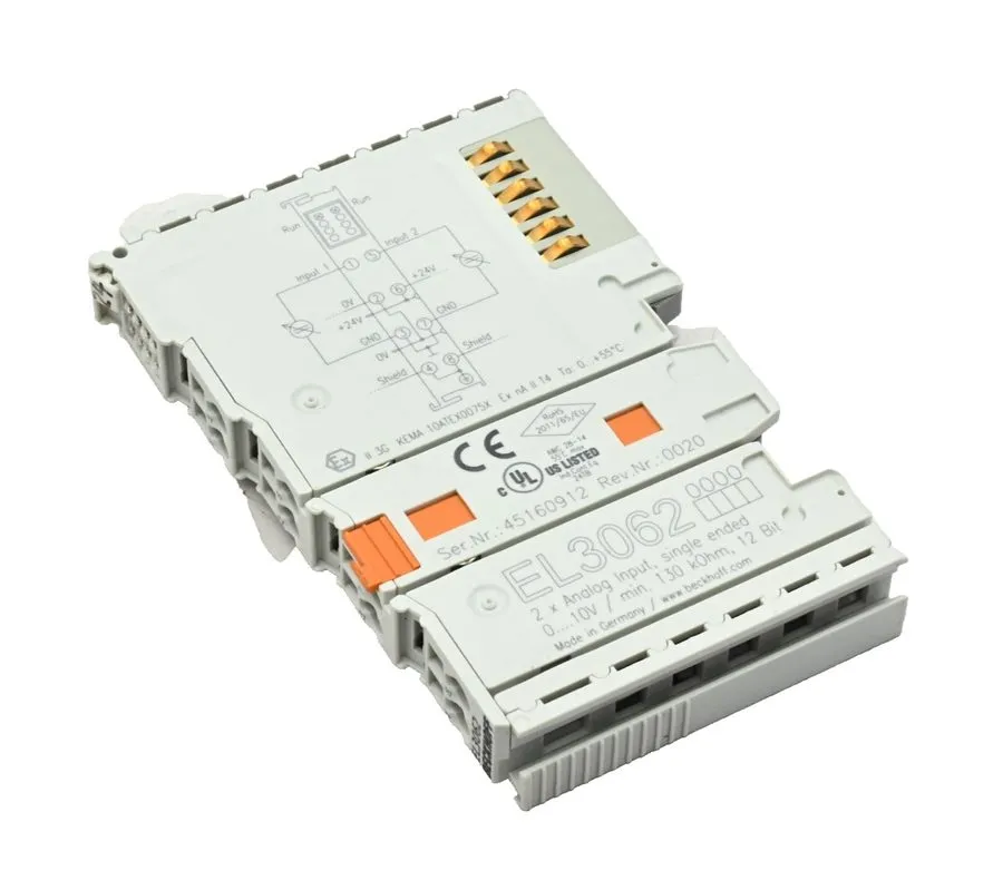 Модуль ввода-вывода Beckhoff EL3062 Analog Input EtherCAT Terminal