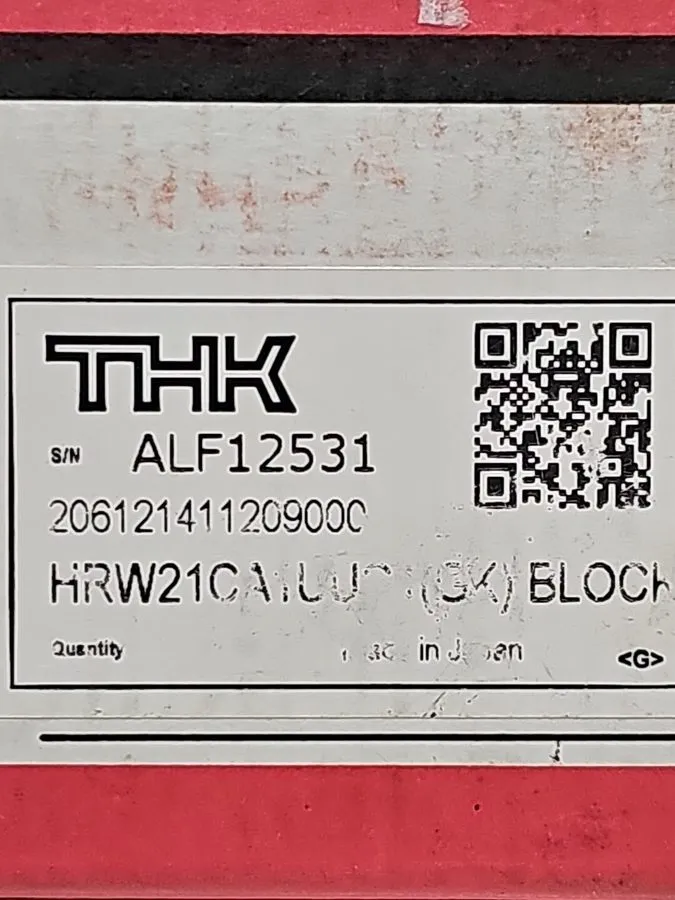 Линейная направляющая THK HRW21CA1UU(GK)BLOCK Linear Guide Slider