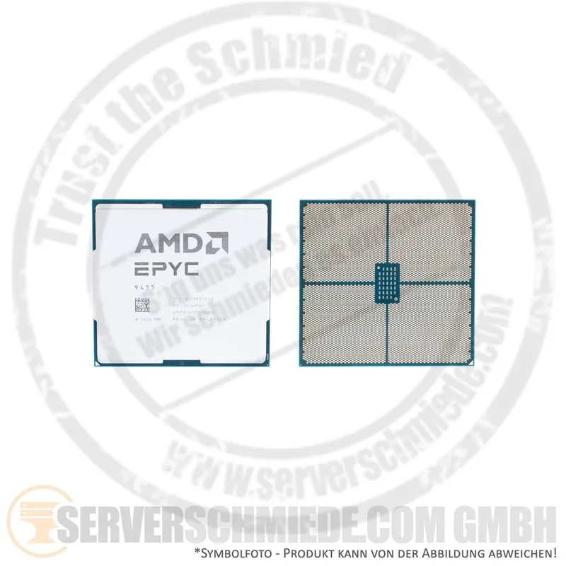 Сервер AMD EPYC 9455 CPU 48 Cores 3.15GHz SP5 300W Server Processors 100-0000015