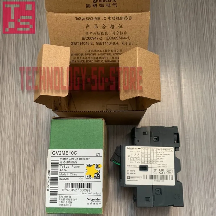 Автоматический выключатель GV2-ME10C Telemecanique Motor Circuit Breaker 4-6.3 A