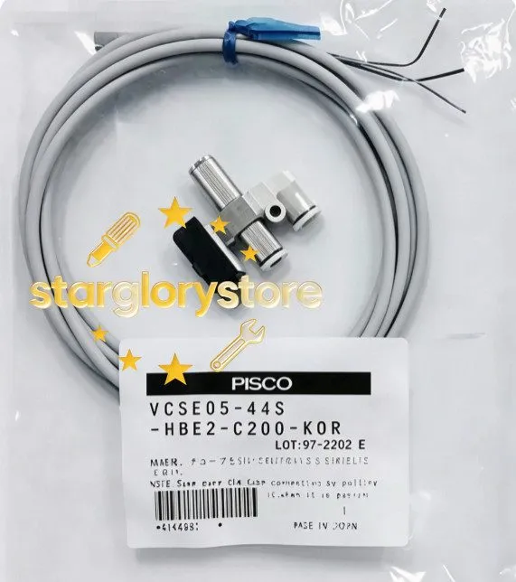Вакуумный эжектор VCSE05-44S-HBE2-C200-K0R Vacuum Ejector Generator Stainless St