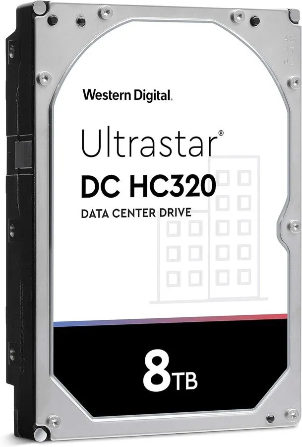 Жёсткий диск Western Digital Ultrastar DC HC320 8TB 7.2K SATA 3.5 HDD HUS728T8TA