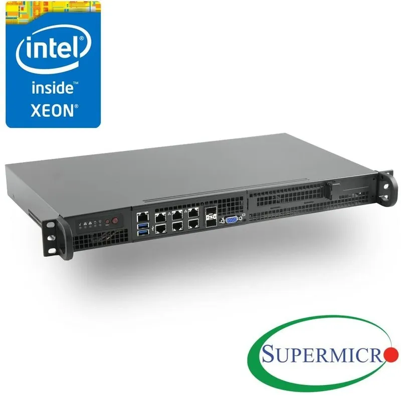 Сервер ✅SuperMicro SYS-5019D-4C-FN8TP 1U Server Skylake D, X11SDV-4C-TP8F, 505-2