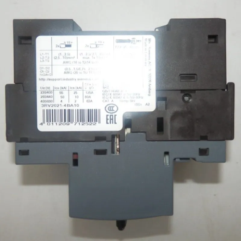 Автоматический выключатель Siemens Circuit Breaker 3RV2021-4BA10 Motor Protectio — фото лота 2