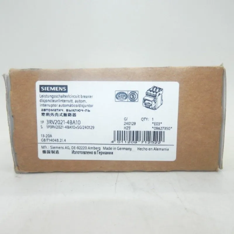 Автоматический выключатель Siemens Circuit Breaker 3RV2021-4BA10 Motor Protectio — фото лота 4