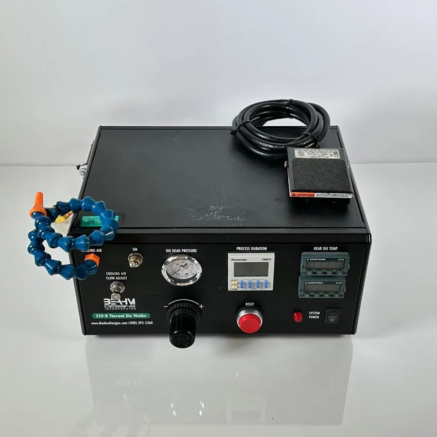 Электронный компонент Beahm 220-B Thermal Die Bonder, 200-500°F, 1-9999sec Timer