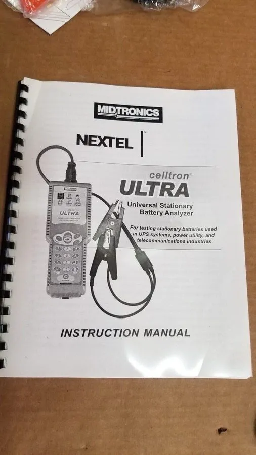 Аккумулятор Midtronics Celltron Ultra Universal Stationary Battery Analyzer CTU-