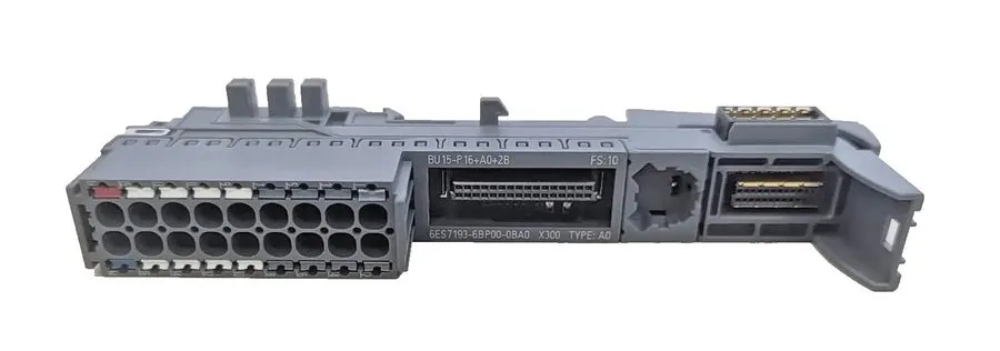 Модуль ввода-вывода Siemens 6ES7193-6BP00-0BA0 SIMATIC ET 200SP, Base Unit BU15- — фото лота 1