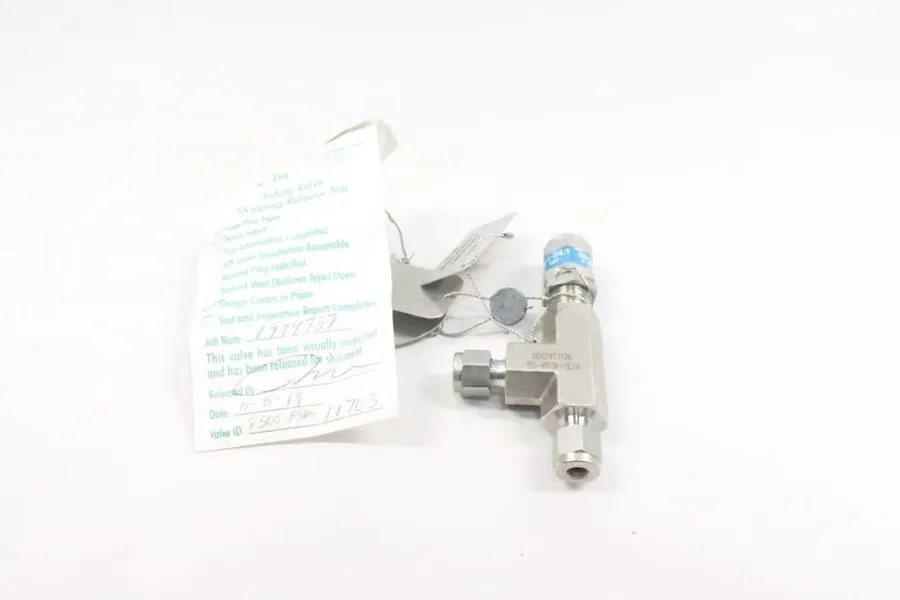 Клапан Proportional Swagelok relief valve SS-4R3A-SETA, factory preset to 225psi