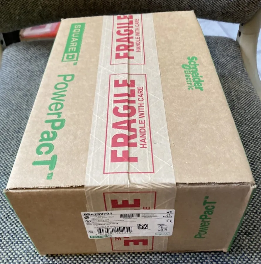 Автоматический выключатель Square D Schneider Electric PowerPacT BDA260701 Circu — фото лота 1