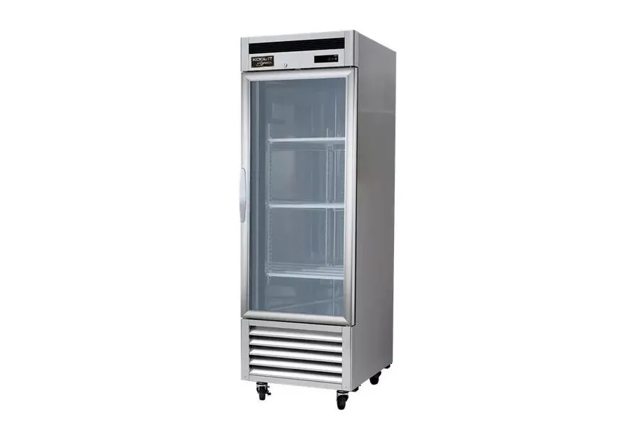 Холодильный шкаф Kool-It KBSR-1G Stainless Steel Merchandiser Glass Door Reach-I