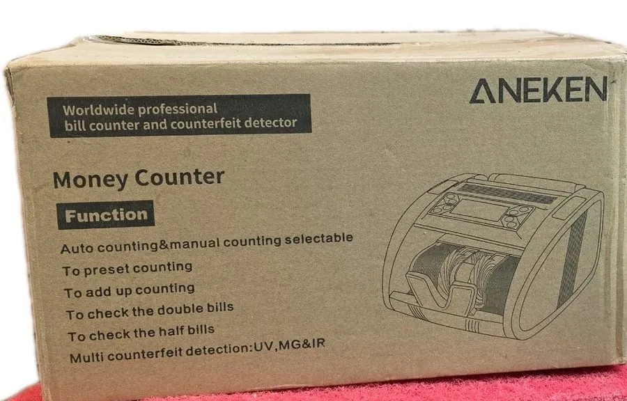 Счётчик банкнот Aneken NX-580 Money Counter UV/MG/IR Counterfeit Detection Bill 