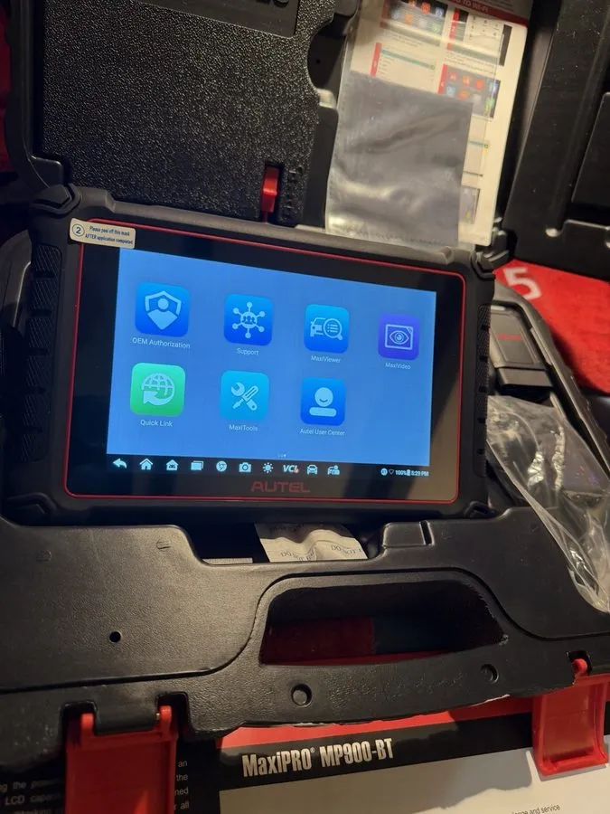 Диагностический сканер 2026 Autel MaxiPRO MP900-BT Diagnostic Scanner Tool Progr