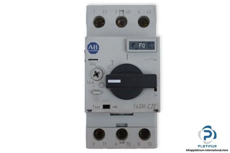 Автоматический выключатель ALLEN BRADLEY,140M-C2E-C20,MOTOR PROTECTION CIRCUIT B