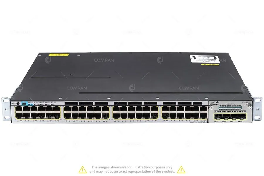 Коммутатор Cisco WS-C3750X-48P-E 48x RJ-45 1Gb 4x SFP 1Gb Power over Ethernet Sw
