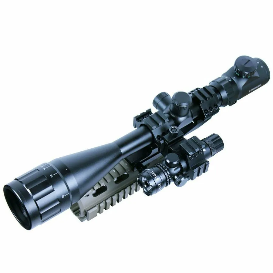 Оптико-электронная система MidTen 6-24x50 AO Rifle Scope Combo, Dual Illuminated — фото лота 2