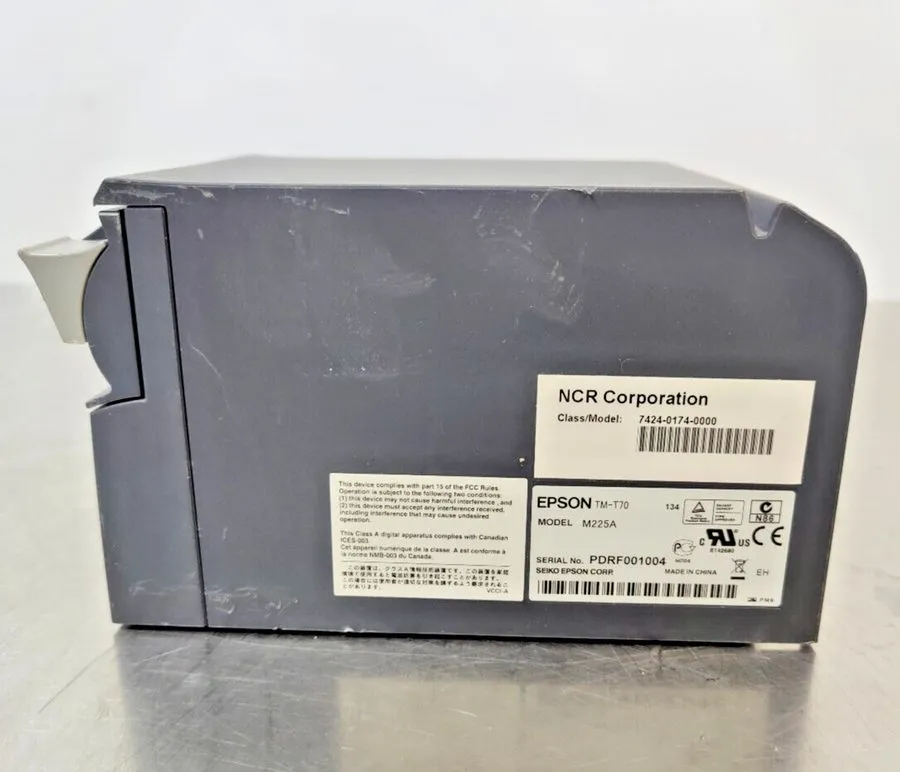 Принтер этикеток Epson TM-T70 POS Thermal Receipt USB Printer M225A Dark Gray Au
