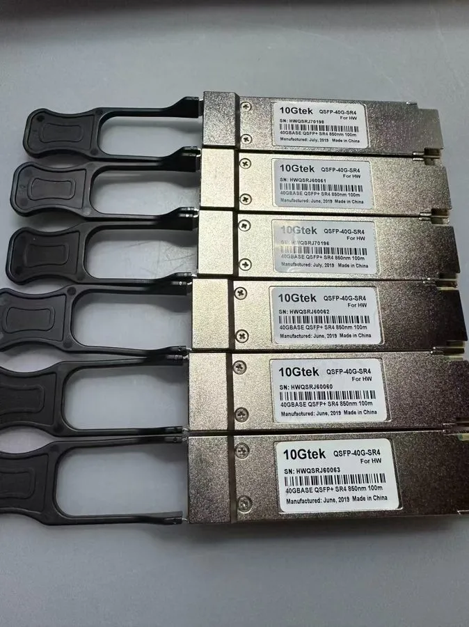 Медиаконвертер 10Gtek 40GBASE QSFP+ SR4 Optical Transceiver Modules 850nm MMF 10