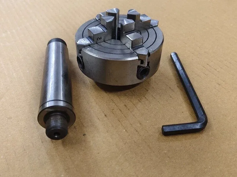Режущий инструмент 4 Jaw Independent Lathe Chuck Dia. 2-3/4" 70mm M14X1 MT3 Shan