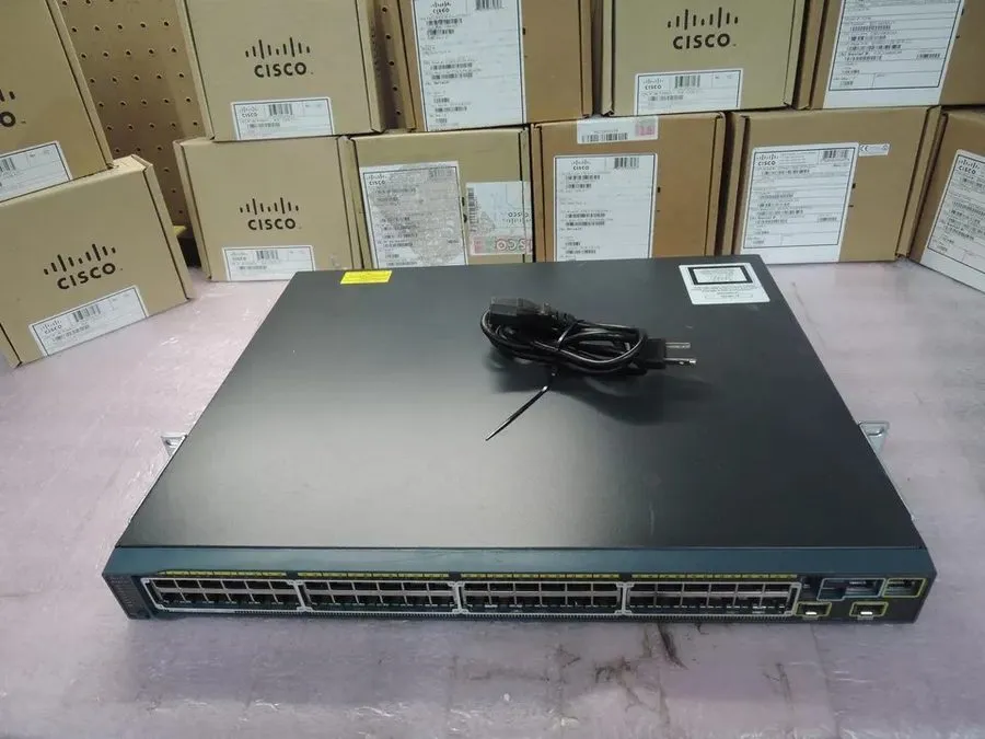 Коммутатор Cisco WS-C2960S-48FPD-L 48-Port PoE+ 740W 10G SFP+ Switch