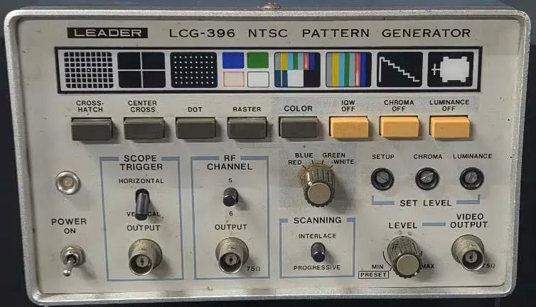 Тестер Leader Model LCG-396 NTSC Pattern Generator