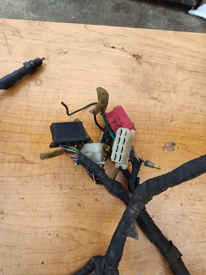 Жгут проводов 1982-83 Honda Cm450a Hondamatic Wiring Harness — фото лота 1