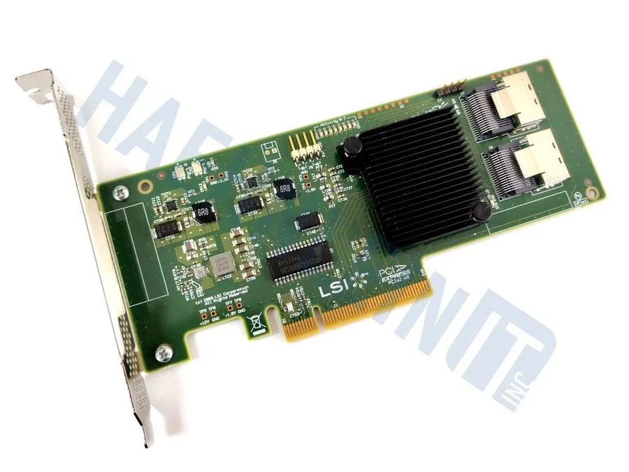 Сетевое хранилище Broadcom LSI 9211-8i SAS2008 SATA SAS HBA PCIe x8 ZFS IT Mode  — фото лота 1
