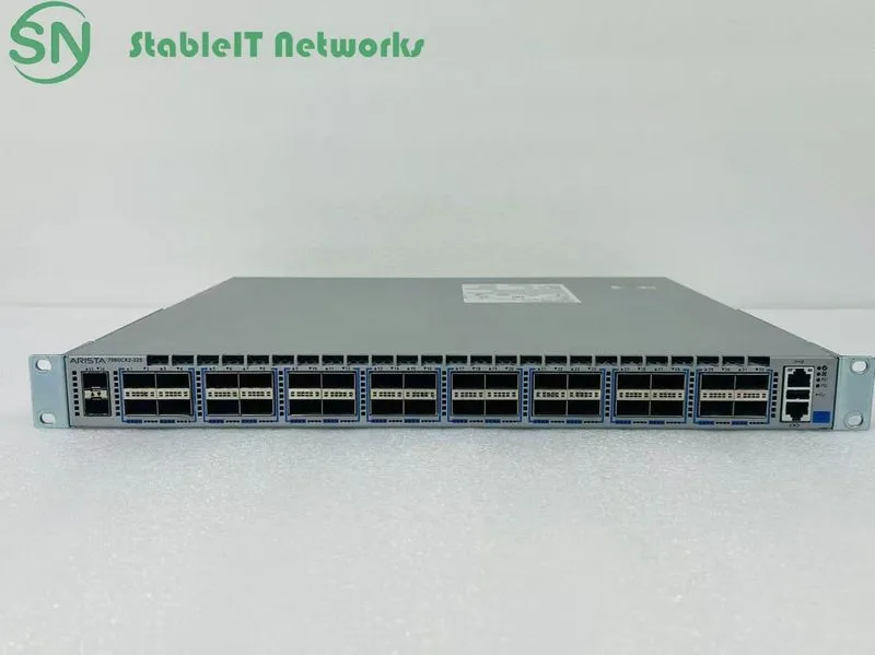 Коммутатор Arista DCS-7060CX2-32S-F 32x 100GbE QSFP28 + 2x 10GbE SFP+ L3 Switch — фото лота 1