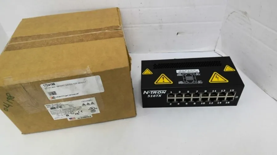 Коммутатор RED LION N-TRON 516TX-A ETHERNET SWITCH 16-PORT 10/100 BaseTX RJ-45