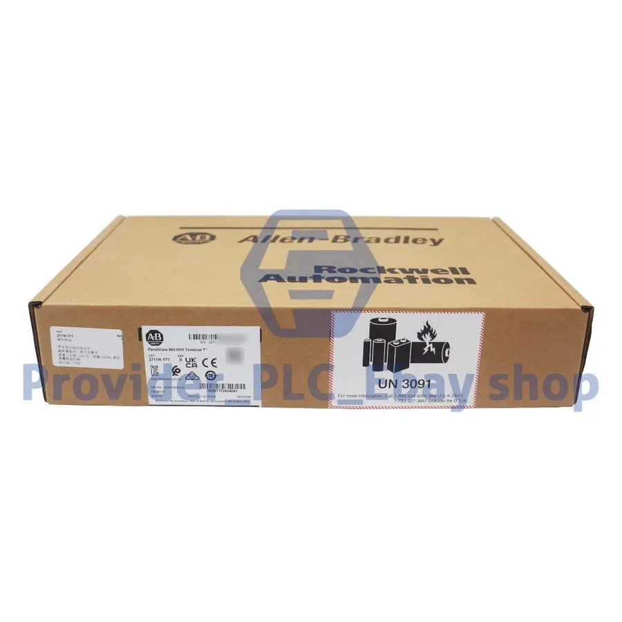 Панель оператора 2025 ALLEN BRADLEY 2711R-T7T /B PANELVIEW 800 HMI TERMINAL 7"