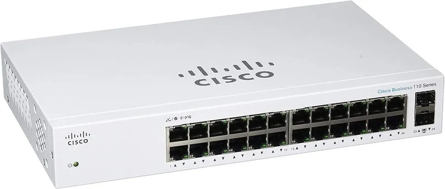 Коммутатор Cisco CBS110-24T Unmanaged 24-Port Gigabit Ethernet Switch
