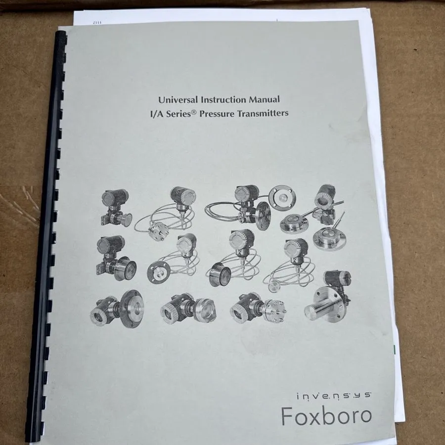 Датчик давления Foxboro IDP10-TF3B01F-L1 DP Differential Pressure Transmitter HA