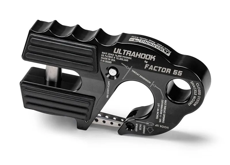 Такелажная скоба Factor 55 00250-04 UltraHook Closed System Winch Shackle Mount 