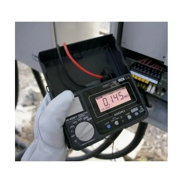 Тестер HIOKI IR4053-10 Insulation Resistance Tester PV Solar Megohmmeter Japan — фото лота 2