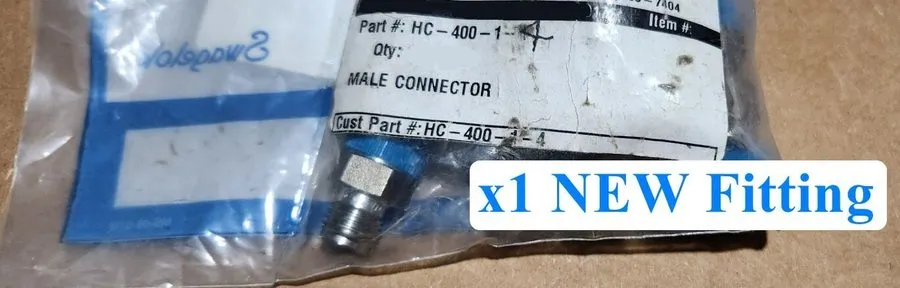 Фитинг Swagelok HC-400-1-4 Alloy C-276 Swagelok Tube Fitting FNSP