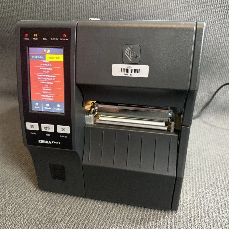 Принтер этикеток Zebra ZT411 300dpi Ethernet Thermal Transfer Label Printer ZT41