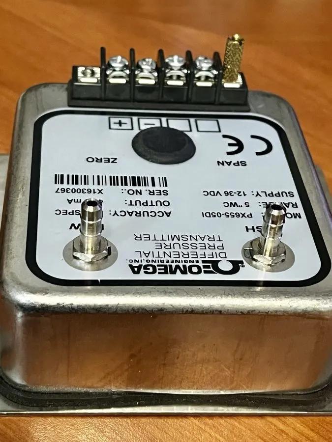Датчик давления OMEGA ENGINEERING PX655-05DI DIFFERENTIAL PRESSURE TRANSMITTER — фото лота 2