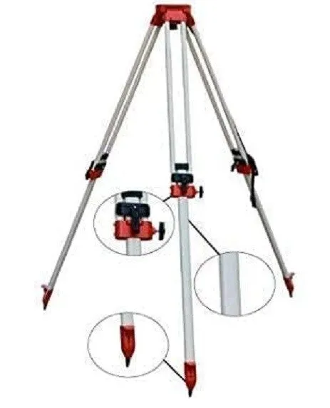 Оборудование видеонаблюдения Heavy Duty Aluminum Tripod Stand 5m 4-Fold Double L