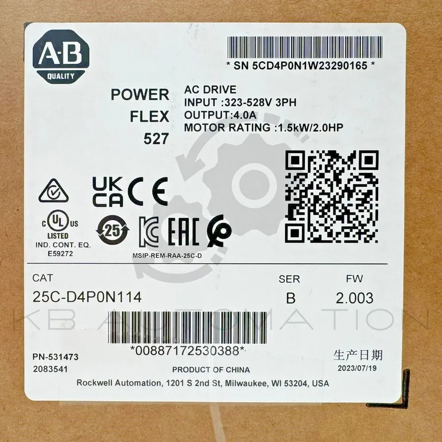 Частотный преобразователь 25C-D4P0N114