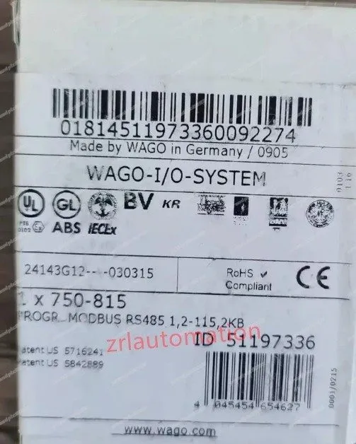 Модуль WAGO 750-815 P LC Module