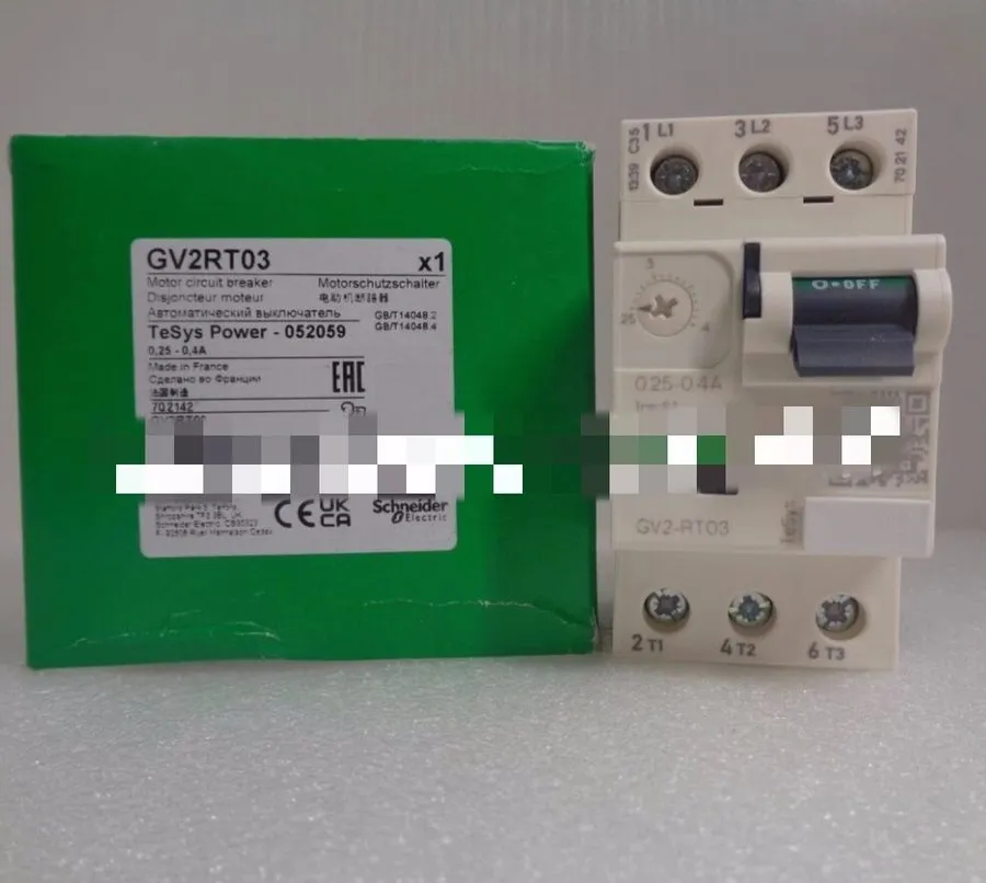 Автоматический выключатель Telemecanique GV2-RT03 Motor Circuit Breaker 0.25-0.4