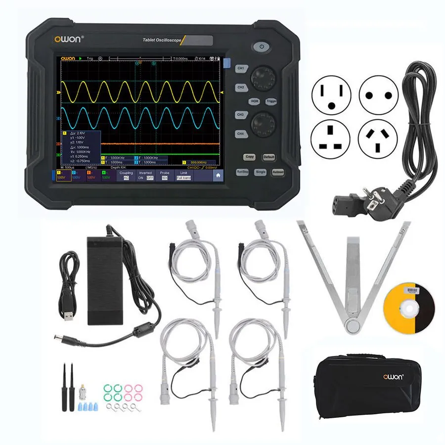 Осциллограф Owon TAO3104 100MHz 4CH Digital Storage Handheld Oscilloscope 1GS/s