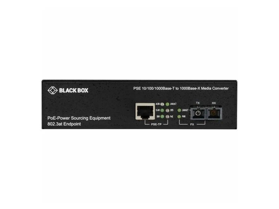 Медиаконвертер Black Box LPS500AMMSCR3 Transceiver/Media Converter — фото лота 1