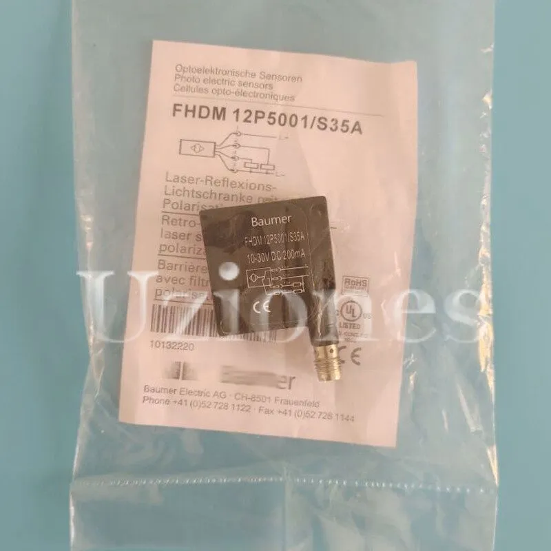 Фотоэлектрический датчик Baumer FHDM 12P5001/S35A Photoelectric Sensor PNP, 15-3