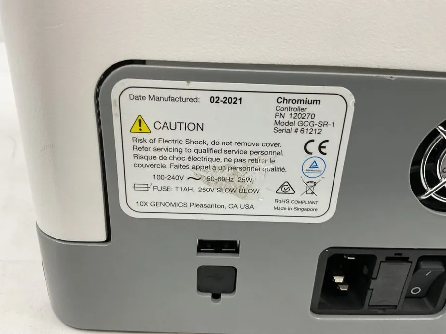 Контроллер 10x Genomics 120270 GCG-SR-1 Chromium Controller Next GEM Cell Analys — фото лота 1