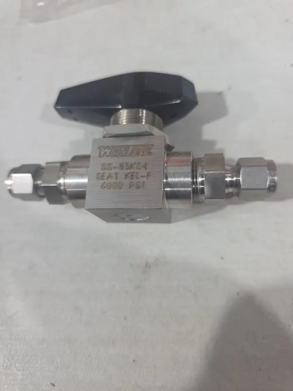 Клапан Swagelok SS-83KS4 Manual Stainless Ball Valve 1/2in NPT 6000 WOG