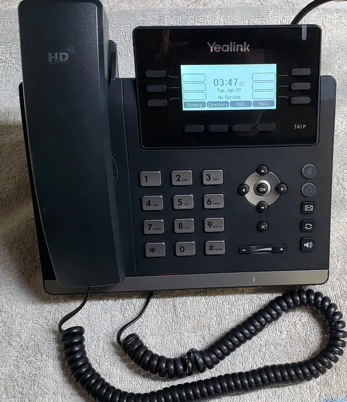 IP-телефон Yealink SIP-T41P PoE Ultra Elegant VoIP Phone